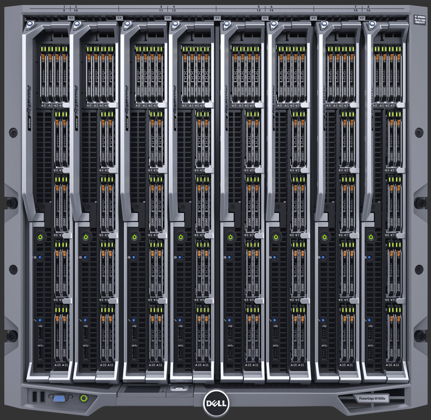 MÁY CHỦ SERVER DELL POWEREDGE M1000e Blade Enclosure